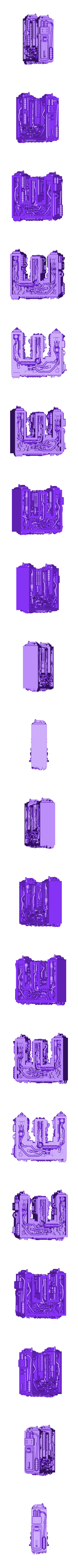 Letter_E_Alphonse_Marcel_02.stl Alphabet Letter E Steampunk