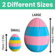 STL-Files-Easter-Sliding-Fidget-Eggs-2-Different-Eggs.png Easter Egg Sliding Fidgets - 2 Easter Eggs STL File