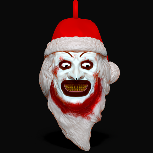 🎄 Terrifier 3, Christmas Ornament・ STL File for 3D printing・Cults
