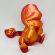 RoseCharmander.jpg Файл STL POKEMON - VALENTINE 3 KANTO STARTERS (ЛЕГКАЯ ПЕЧАТЬ БЕЗ ПОДДЕРЖКИ)・3D-печатная модель для загрузки
