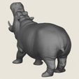 Hippopotamus-Print-Ready-3D-Model-05.jpg Бегемот готовая к печати 3D модель