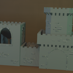 összerakott.png Archivo STL Fortaleza de macetas・Diseño de impresión en 3D para descargar