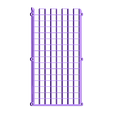 32x8_matrix_v08.stl 32x8 LED Matrix grid for diffuser