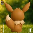 174.jpg EEVEE - ПОКЕМОН ФАН-АРТ 3D МОДЕЛЬ