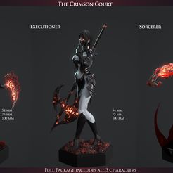CrimsonCourt3_4.jpg Archivo 3D The Crimson Court・Idea de impresión 3D para descargar
