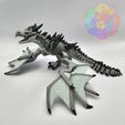 wyvern_02_wm2.jpg Wyvern - Flexi Articulated Dragon (impression en place, pas de supports)