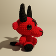 03.png Baphomet em croché (Amigurumi)