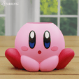 kirby09.png Держатель для ручки Kirby Planters Cute Decor Geek Game