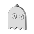 perspectiva.png Pacman ghost keychain