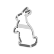 model.png cookie cutter Little bunny  Cut Out, Hare, Agriculture, Animal, Animal Wildlife