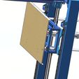 000002.jpg Automatic Pallet Stacker with Roller Conveyor 3D CAD Model