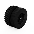 Tires.png Tire Molds for 3D Printed Rc Truck