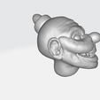 JACK-WITH-TEETH.png Demonic Toys: Jack-Attack: 2023 MOVIE CLOWN HEAD STL FREE