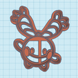 433-Chingling.png Pokemon: Chingling Cookie Cutter
