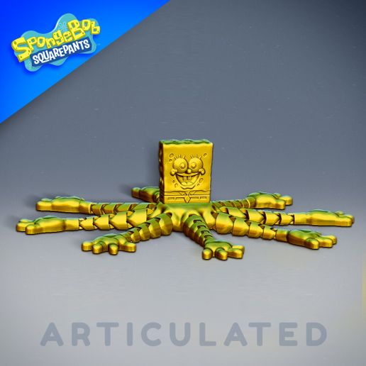 bob-esponja.jpg FLEXI BOB SPONGE BOB OCTOPUS ARTICULATED