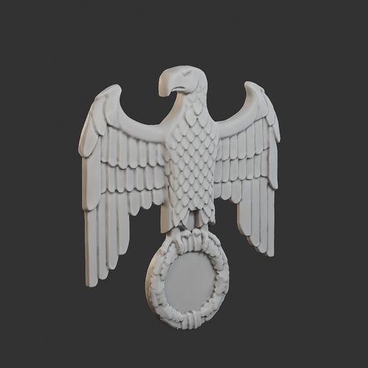 German-Eagle-B-0010.jpg WWII German Eagle B