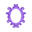 2.5x3 oval frame_front_Veronique.STL Veronique Frame