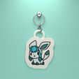 chibi-glaceon-render.jpg Брелок Pokemon Chibi All Eeveelutions