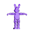 Toy bonnie 150mm.stl TOY BONNIE / PRINT-IN-PLACE SANS SUPPORT