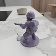 HighQuality1.png 3D Soldier Figure or Toy for Collection with 3D Print Stl Files & Kids Toy, 3D Printing, Toy Soldier, 3D Printed Decor, Gift for Dad