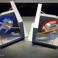 IMG_07-P.jpg Free STL file Portal Bookends・3D printable design to download