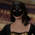 render-of-woman-in-traditional-dress-wearing-black-perihelion-moretta-mask.jpg Moretta/Servetta Muta - Máscara de mascarada veneciana - Perihelion Prints