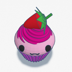 pastel-de-fresa.png Free STL file Strawberry shortcake - free until the end of June・3D printer model to download, creates3Dgo