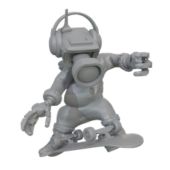 cctv-1.png Free STL file CCTV Punk Skaters by Mehdals・3D print model to download