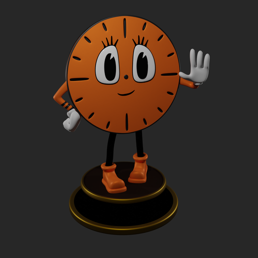 Miss Minutes 3D model