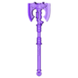 Axe of Morkai No Hands 1.stl Axe with a cool name