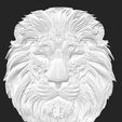 Screenshot-2023-10-27-at-4.43.01 PM.png Mechanical Lion Head, Wall art, High Detail 3D STL model