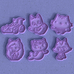 Fichier STL Oreilles gabby chat 🎲・Design pour imprimante 3D à