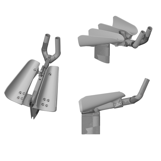 ⚽ Canyon Speedmax Mono Cockpit Armrests・ STL File for 3D