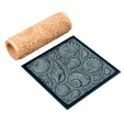 z2.png Fossil Seashells Texture Roller STL File – Prehistoric Shell Roller for Clay, Pottery, Fondant and Crafts