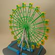 Photo-2.jpg Ferris wheel Pripyat, Soviet standard Ferris wheel, scale model 1:100, movable