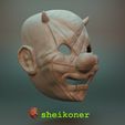shawn-craham-mask.jpg Shawn Crahan Mask, Clown mask "Slipknot"