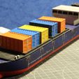 IMG_8481.JPG STL file Cargo Ship Marauda & Container・Model to download and 3D print