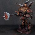Servo Corrupted Servant Skull Display Figure