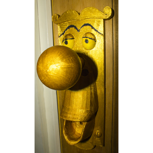 Alice in wonderland Doorhandle 3D model