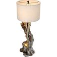 3ddd9.jpg Lampadaire en bois naturel de style scandinave Modèle 3D