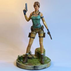 MainShot.jpg Classic Lara Croft (Tomb Raider) 3D print Figure/Figurine