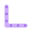 Équerre_Plate_100×100×16_4-0.stl Flat bracket 100x100x16, screw Ø 4.0 mm