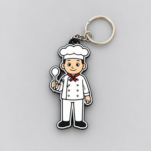 👨‍🍳 CHEF KEYCHAIN