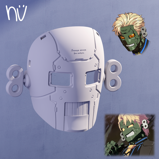 Robo Ky GGST Mask