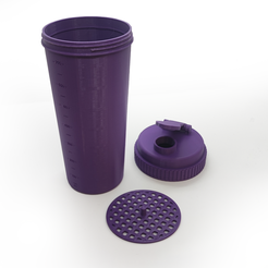 Print.png Protein Shaker, Water Shaker Container