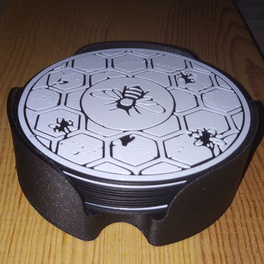 [FREE] Universal Circular Coaster Holder -  Master Standard 📥