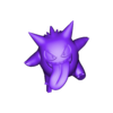 gengar.stl Pokemon - Gastly, Haunter and Gengar Figure