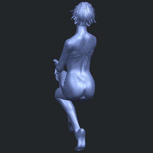 20_TDA0664_Naked_Girl_H02B09.png Download free file Naked Girl H02 • Model to 3D print, GeorgesNikkei