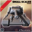 4.jpg T-34-85 M1945 (avec blindage à ressorts) (version réduite) - Armée soviétique WW2 Second Monde Front de l'Est Ostfront RPG Mini Hobby