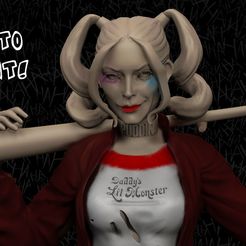 harley-quinn-high-quality-3d-print-model-3d-model-obj-mtl-stl.jpg STL file Harley Quinn・3D printer design to download